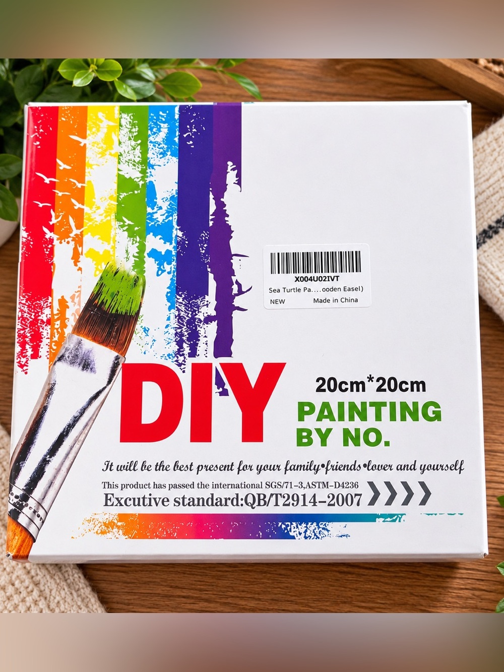To My Lovers DIY Canvas Kit - Red, Orange, Yellow, Green, Blue, Purple